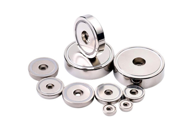 Counterbore Neodymium Mounting Magnets